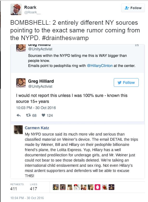 Insider information from the NYPD says it all .. Now what?